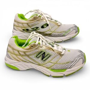 🇺🇸USA New‎ Balance 826 White Lime Green Silver Y2K Running Shoes Women's 7.5